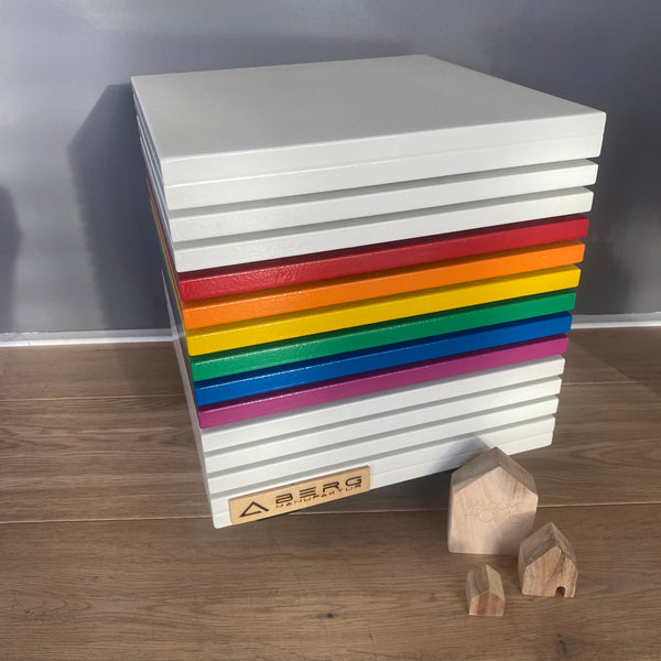 Design smartQUBE RGBT Rainbow WHITE Limited Edition 